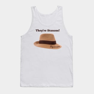 Stanzo Brand Fedoras Tank Top